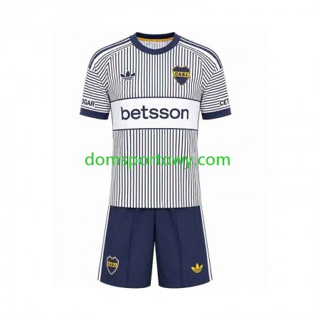 Koszulka CA Boca Juniors Dziecięcy Wyjazdowe Koszulki Piłkarskie 2026-2027 Krótki Rękaw